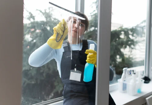 Nettoyage de vitres intérieures et extérieures à Vouthon